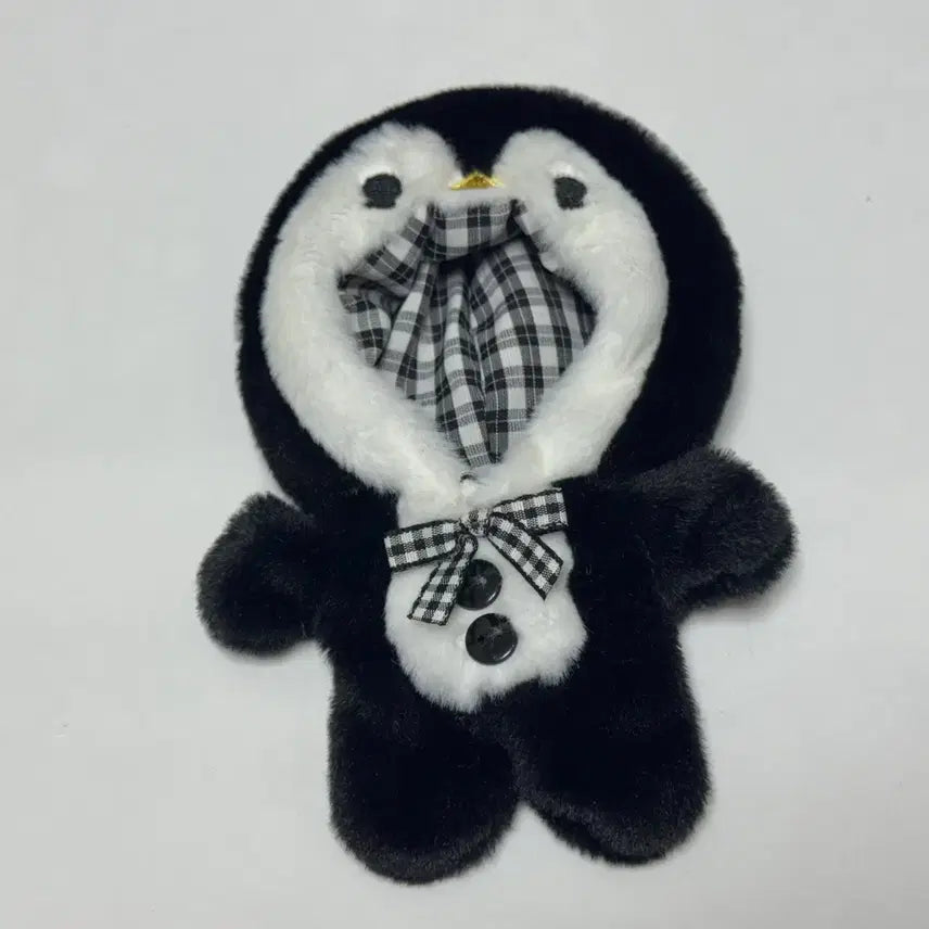 [BUNJANG] 10cm Penguin Plush Outfit Animal Onesie / 10cm 펭귄 인형옷 동물 우주복