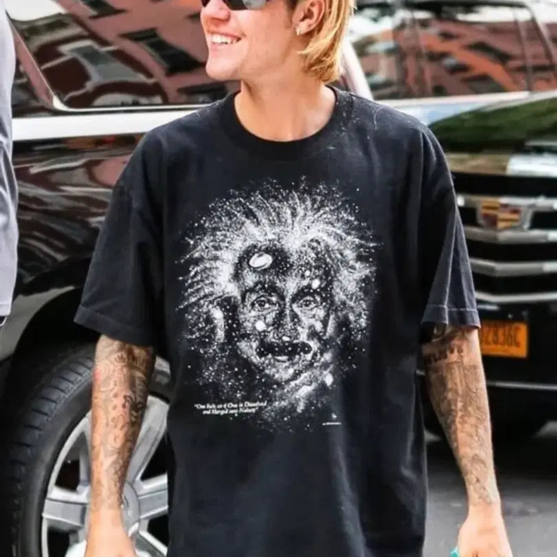 [BUNJANG] 90s Vintage Einstein T-Shirt XL Made in USA / [XL] 90s 빈티지 아인슈타인 티셔츠 usa