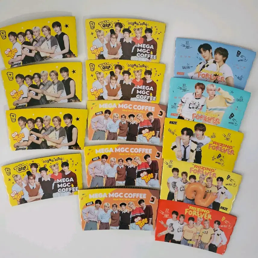 [BUNJANG] RIIZE RAVDOME Tumbler Set &amp; Cup Holder / 라이즈 RAVDOME 텀블러 세트 &amp; 컵홀더 14개 판매