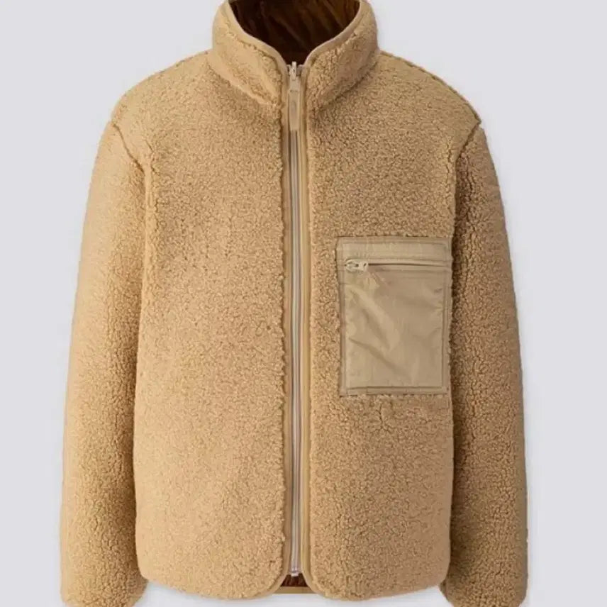 [SOLD OUT] [중고] 유니클로U 리버시블 보아 플리스 자켓 M사이즈(대략100사이즈)