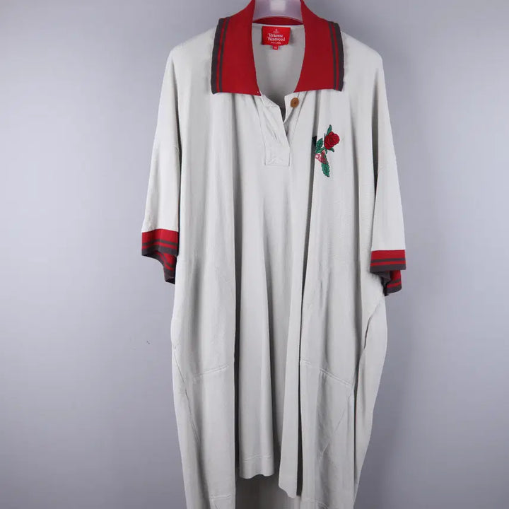 [SOLD OUT] (여성) 비비안웨스트우드 레드 라벨 오버핏 자수 원피스 (M) 4757