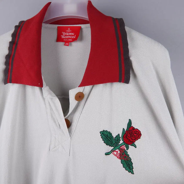 [SOLD OUT] (여성) 비비안웨스트우드 레드 라벨 오버핏 자수 원피스 (M) 4757