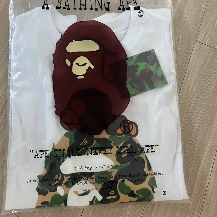[BUNJANG] BAPE ABC Camo Short Sleeve T-Shirt White M / BAPE 베이프 ABC 카모 반팔 티셔츠 화이트 M