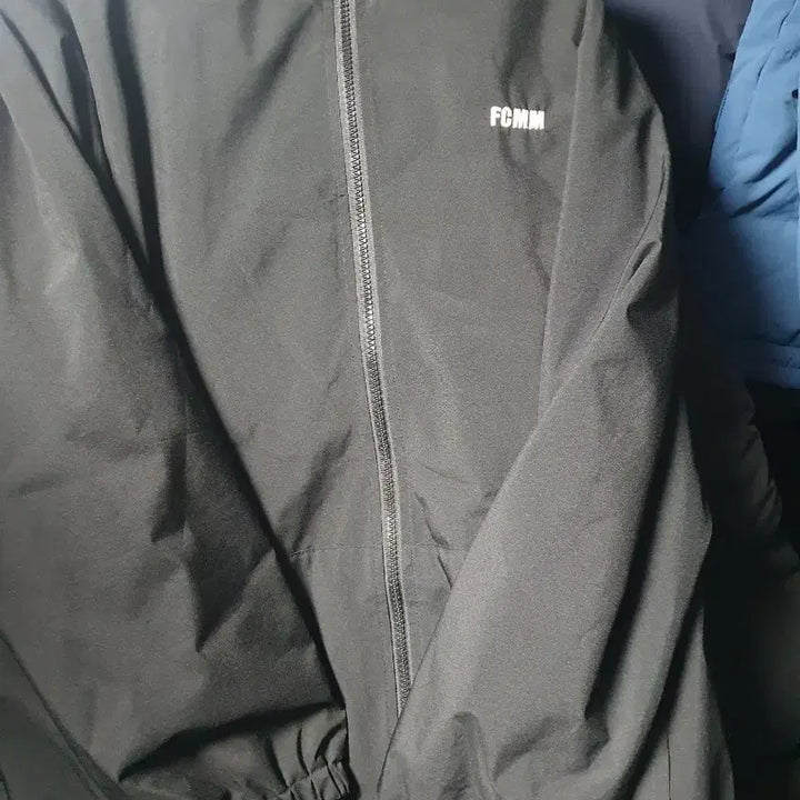 [BUNJANG] FCMM Black Windbreaker Jacket XL / FCMM 블랙 바람막이 자켓 xl