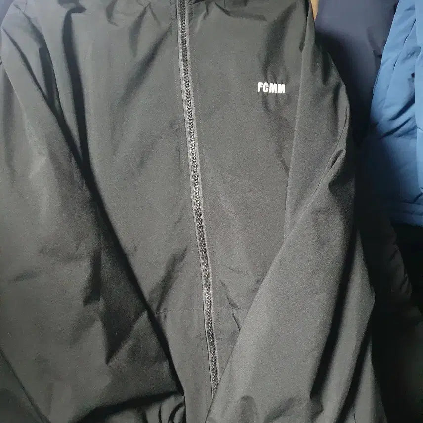 [BUNJANG] FCMM Black Windbreaker Jacket XL / FCMM 블랙 바람막이 자켓 xl
