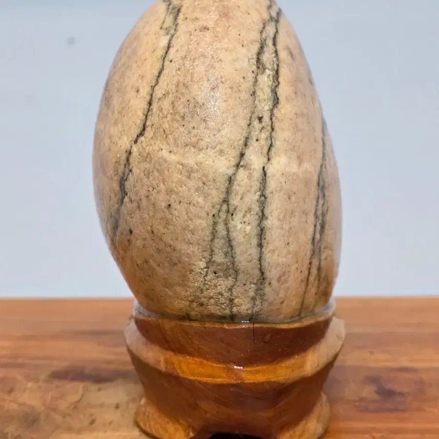 [BUNJANG] Namhangang Calligraphy Brush Pattern Stone (Suseok) / 260501 문양이 독특한 남한강 세필 문양석 수석 팝니다