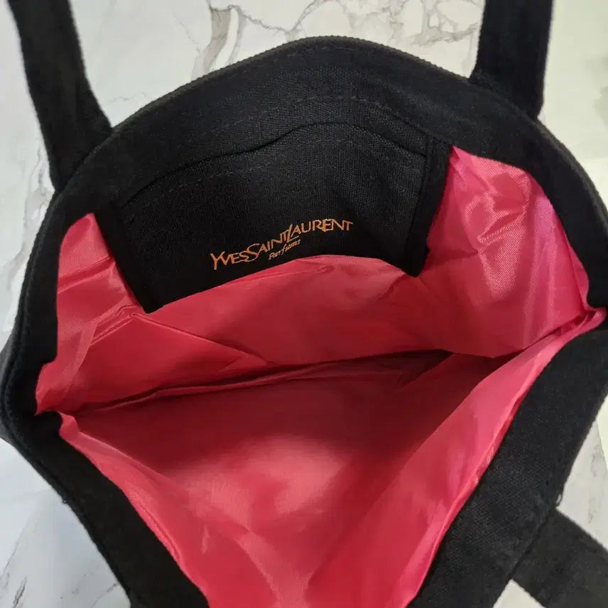 [BUNJANG] Saint Laurent Black Logo Tote Bag / 입생로랑 블랙 로고 토트백 새상품