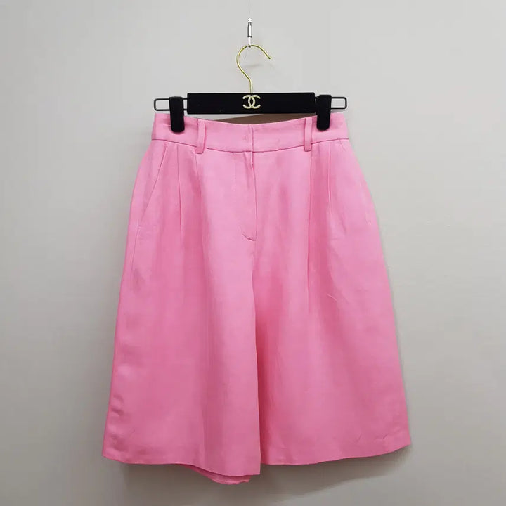 [BUNJANG] Time Linen Blend Half Pants / 한섬 타임 2022 린넨 블렌드 하프 팬츠 61-90사이즈