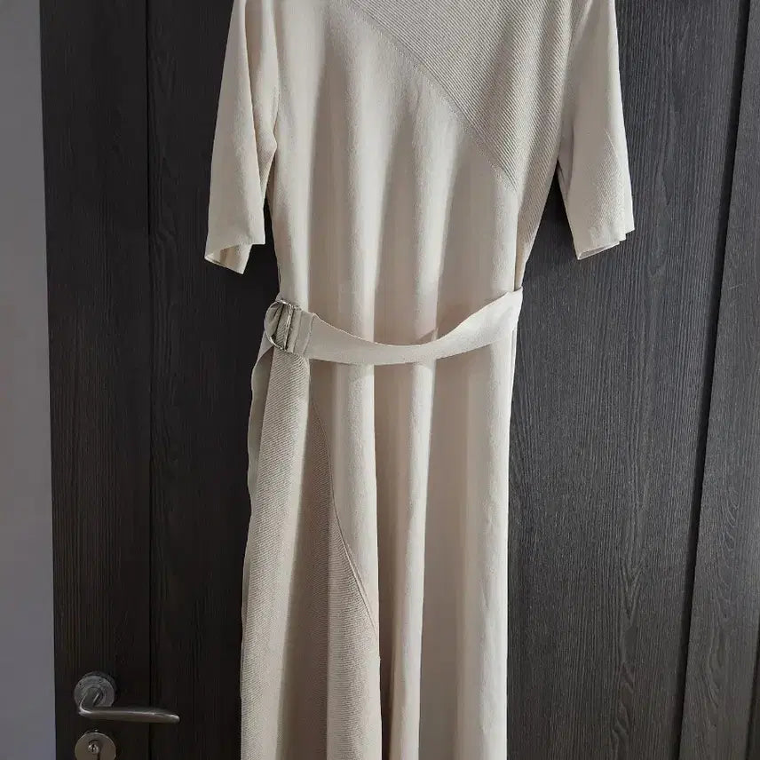[BUNJANG] System Belted Knit Long Dress / SYSTEM 시스템 벨티드 니트 롱 원피스