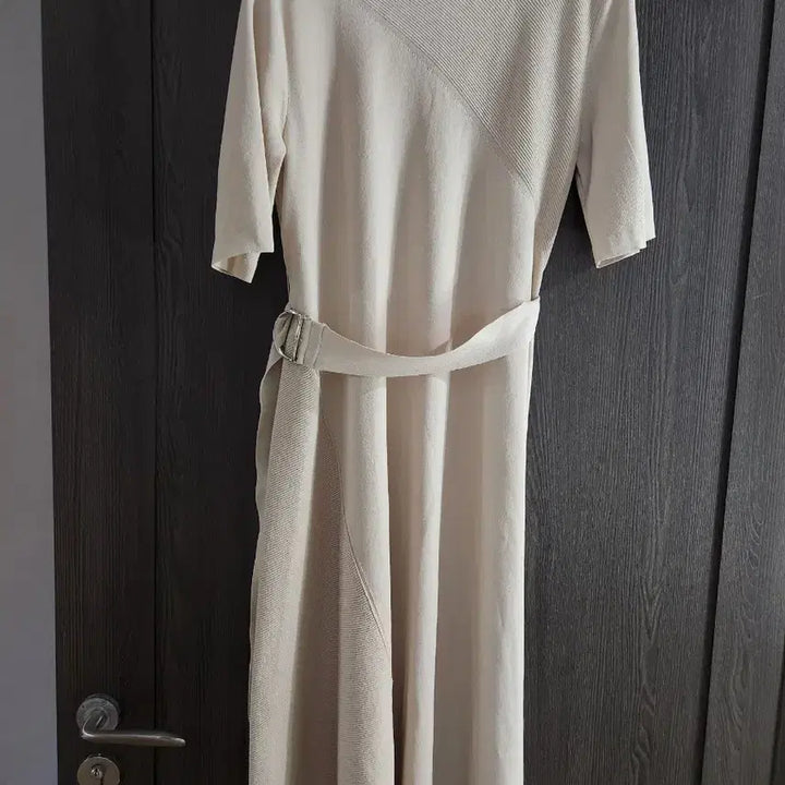 [BUNJANG] System Belted Knit Long Dress / SYSTEM 시스템 벨티드 니트 롱 원피스