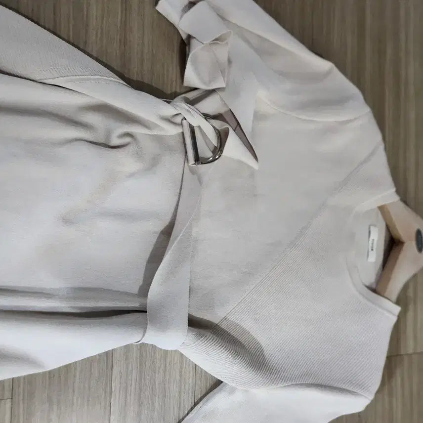 [BUNJANG] System Belted Knit Long Dress / SYSTEM 시스템 벨티드 니트 롱 원피스