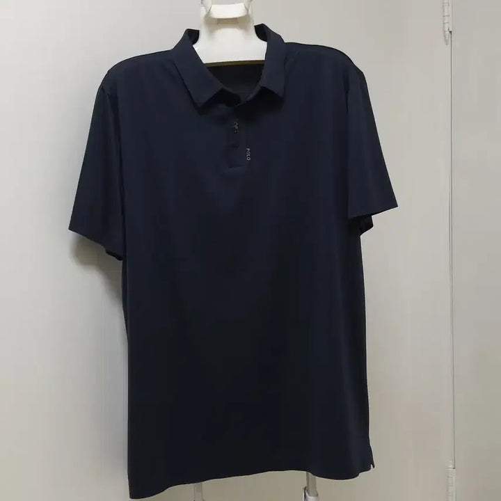[BUNJANG] Polo Spandex Regular Fit Short Sleeve T-Shirt Navy Men&