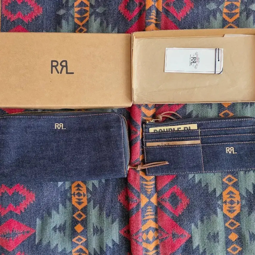 [BUNJANG] RRL Denim Long Wallet / RRL 데님 장지갑