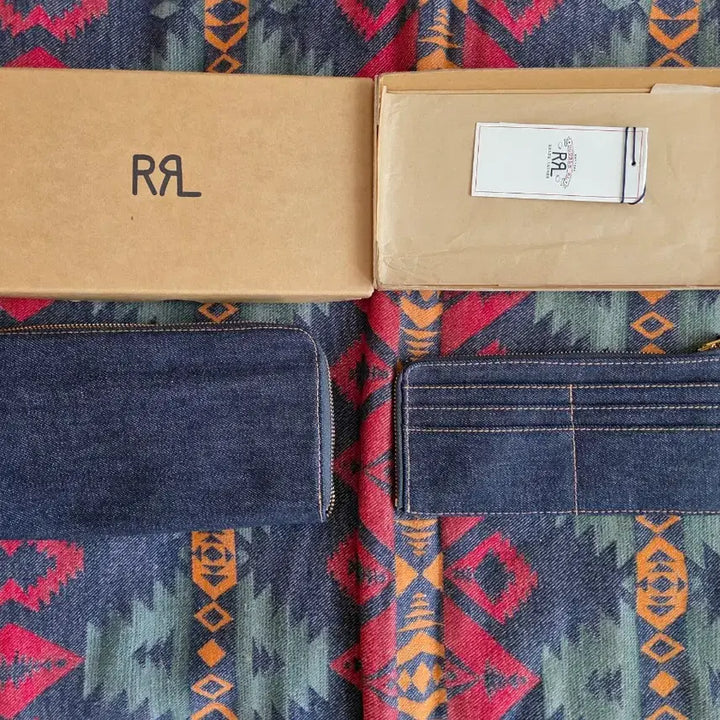 [BUNJANG] RRL Denim Long Wallet / RRL 데님 장지갑