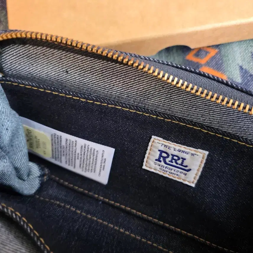 [BUNJANG] RRL Denim Long Wallet / RRL 데님 장지갑