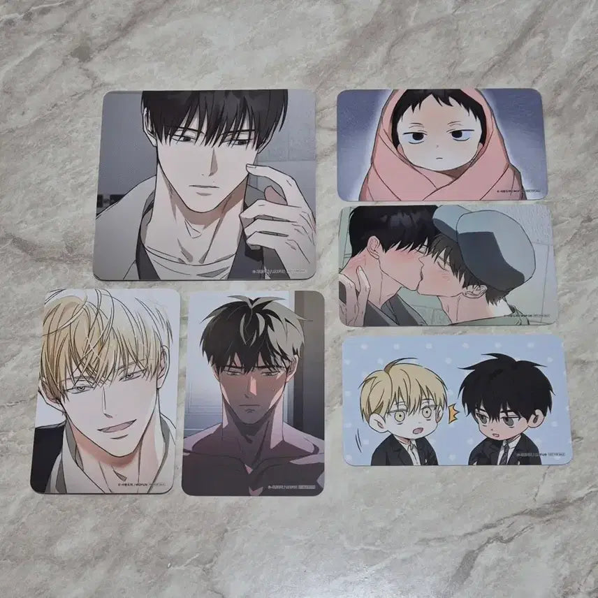[BUNJANG] Sarangdopi Author Exhibition Moheup Visitor Photocard Coaster Bundle Set / 사랑도피 작가전 모펀