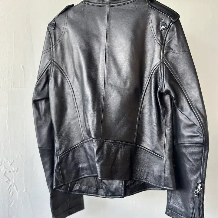 [BUNJANG] Single Rider Leather Jacket / 싱글 라이더 가죽자켓