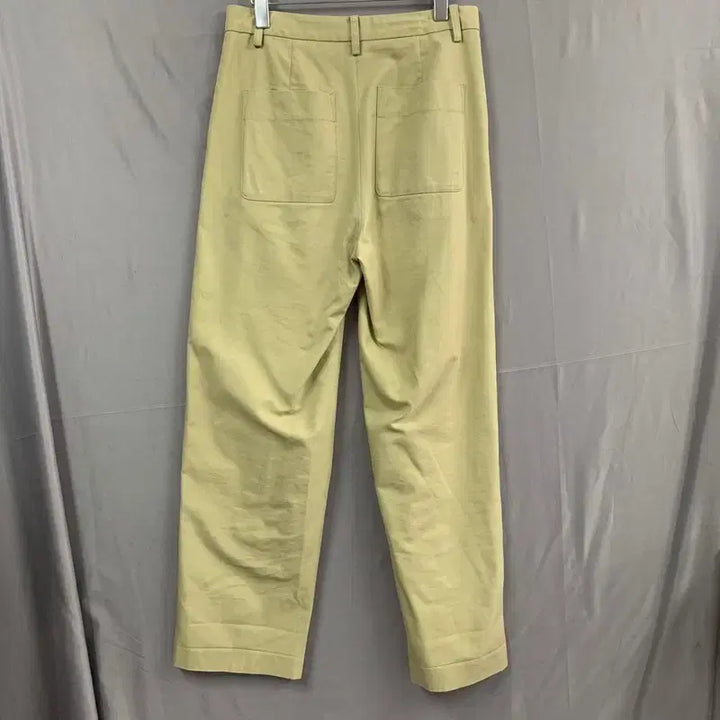 [BUNJANG] M SIENNE Martin Tuck Beige Cotton Pants / M SIENNE 시엔느 마틴 턱 베이지 팬츠 면바지