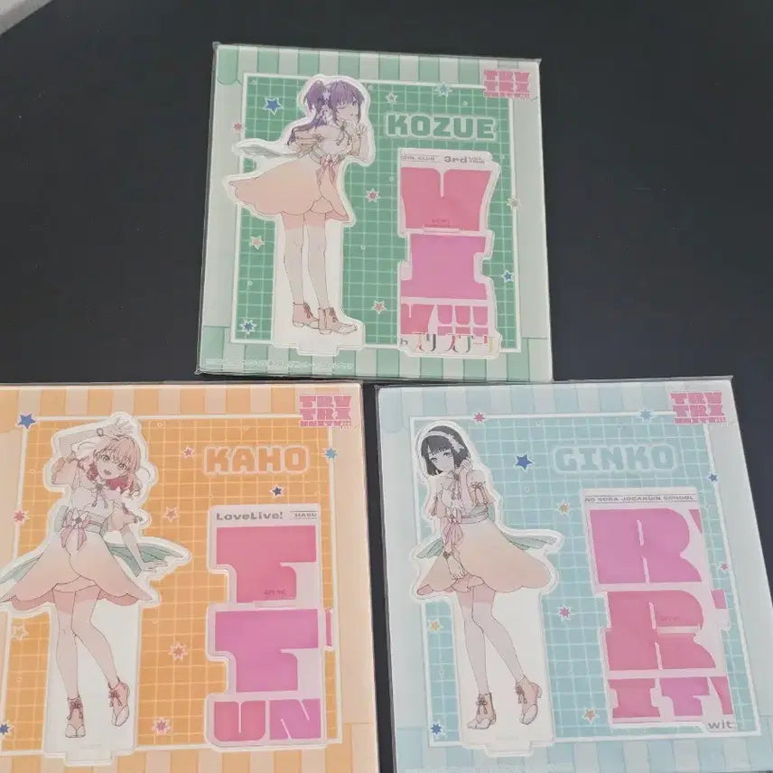 [BUNJANG] Hanaso Sora 3rd Live Series Bouquet Acrylic Stand / 하스노소라 3rd 라이브 아크릴 스리즈부케 러브라이브