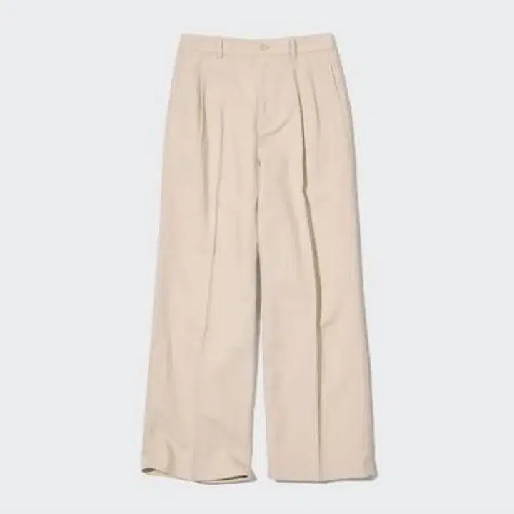 [BUNJANG] Uniqlo Linen Pintuck Wide Pants / 유니클로 정품 린넨 핀턱 와이드 팬츠