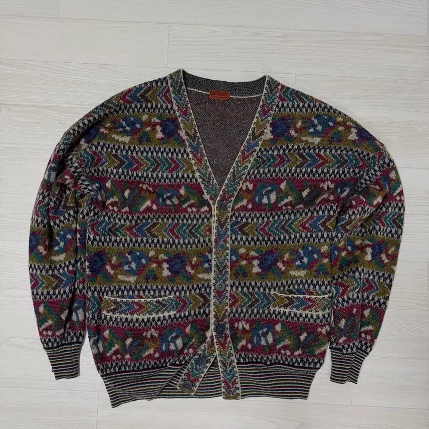 [BUNJANG] Missoni Knit Cardigan / Missoni 미쏘니 니트 가디건