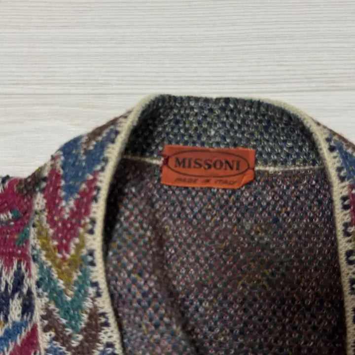 [BUNJANG] Missoni Knit Cardigan / Missoni 미쏘니 니트 가디건