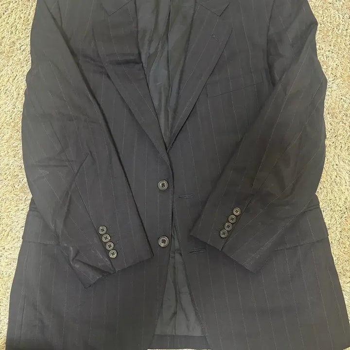[BUNJANG] Burberry Striped Blazer Size 100 / 일제 버버리 블레이저 사이즈 100
