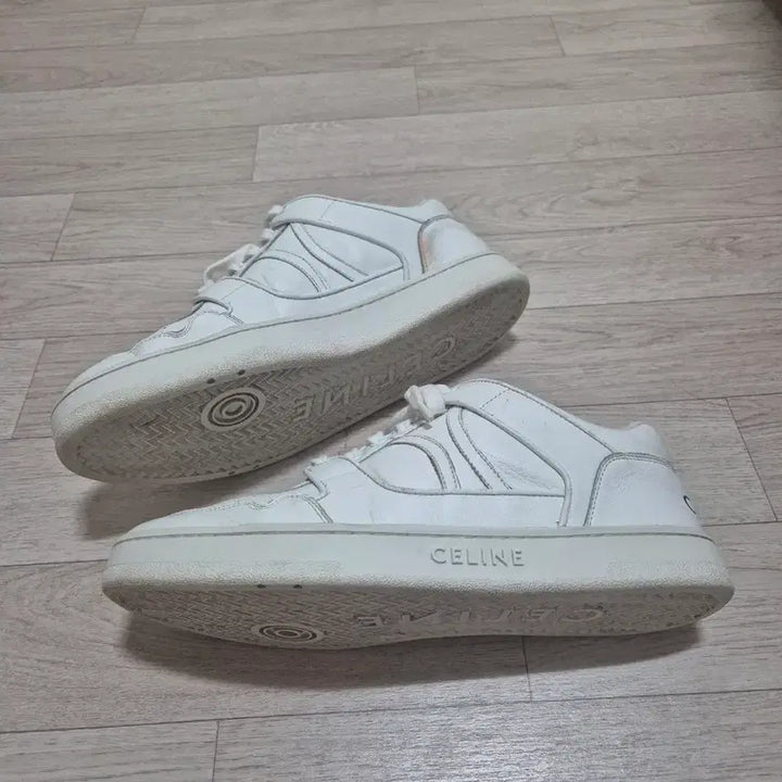 [BUNJANG] Celine White Calfskin Sneakers / [43] 셀린느 화이트 스니커즈