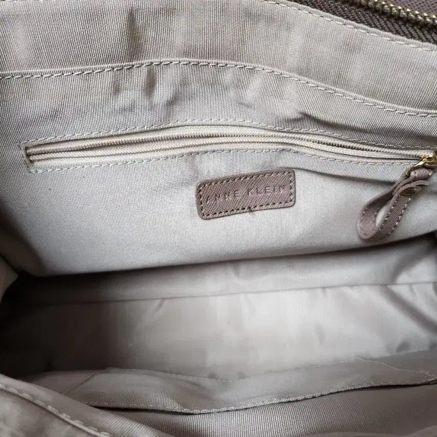 [BUNJANG] Anne Klein Saffiano Leather Crossbody Tote Bag / 앤클라인  사피아노 크로스백 토트백