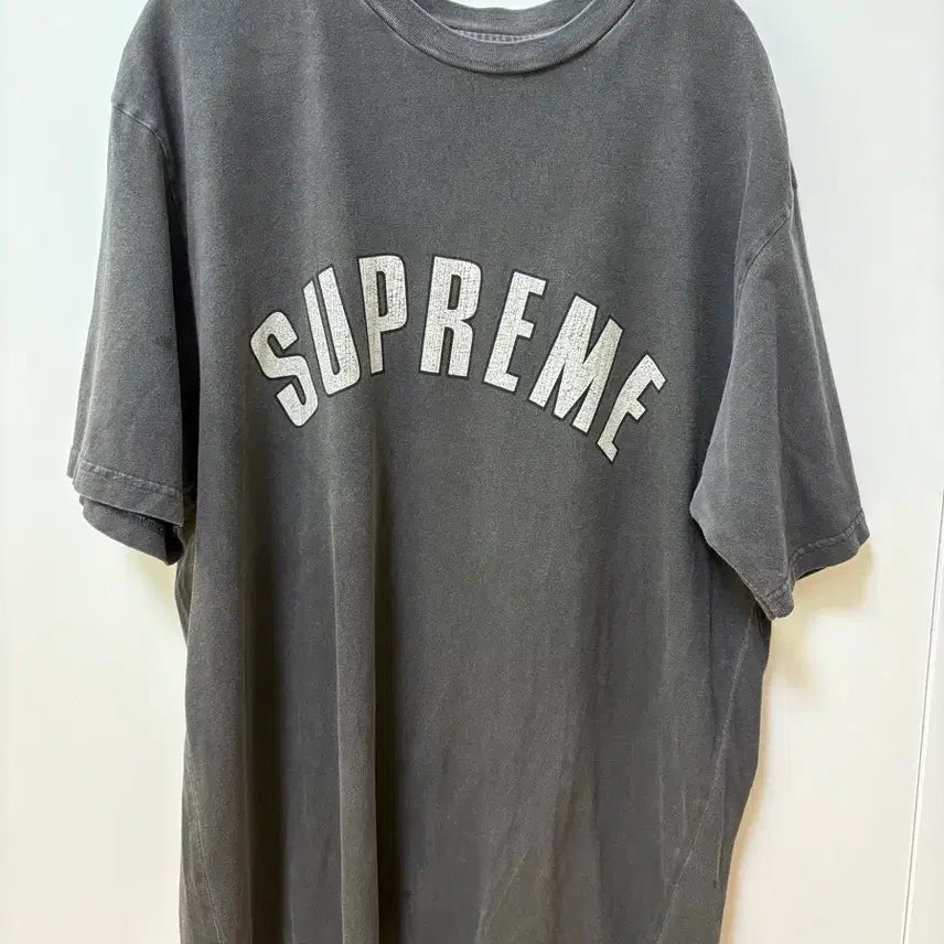 [BUNJANG] Supreme Crack Arc Short Sleeve Top Black XL / 슈프림 크랙 아크 숏슬리브 탑 블랙 XL