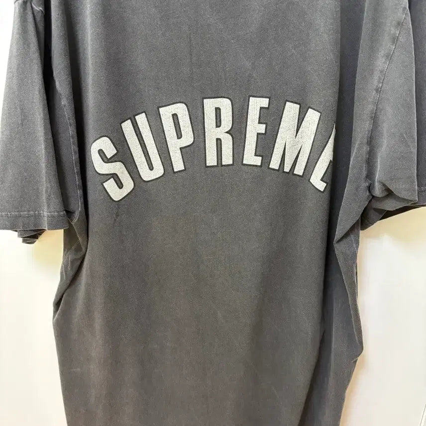 [BUNJANG] Supreme Crack Arc Short Sleeve Top Black XL / 슈프림 크랙 아크 숏슬리브 탑 블랙 XL