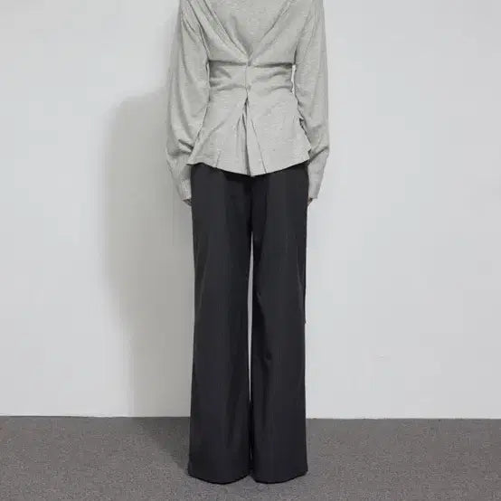 [BUNJANG] Bohemian Seoul Buttoned Fit Cardigan, Melange Gray / 보헤미안서울 BUTTONED FIT CARDIGAN, MELANGE GR