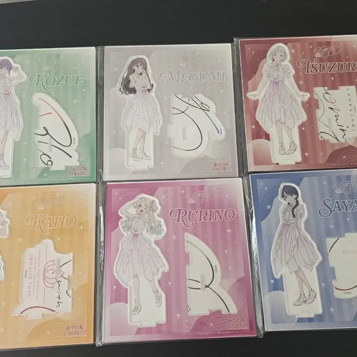 [BUNJANG] Love Live! Hasunosora 2nd Live Acrylic Standee / 하스노소라 2nd 라이브 아크릴 러브라이브