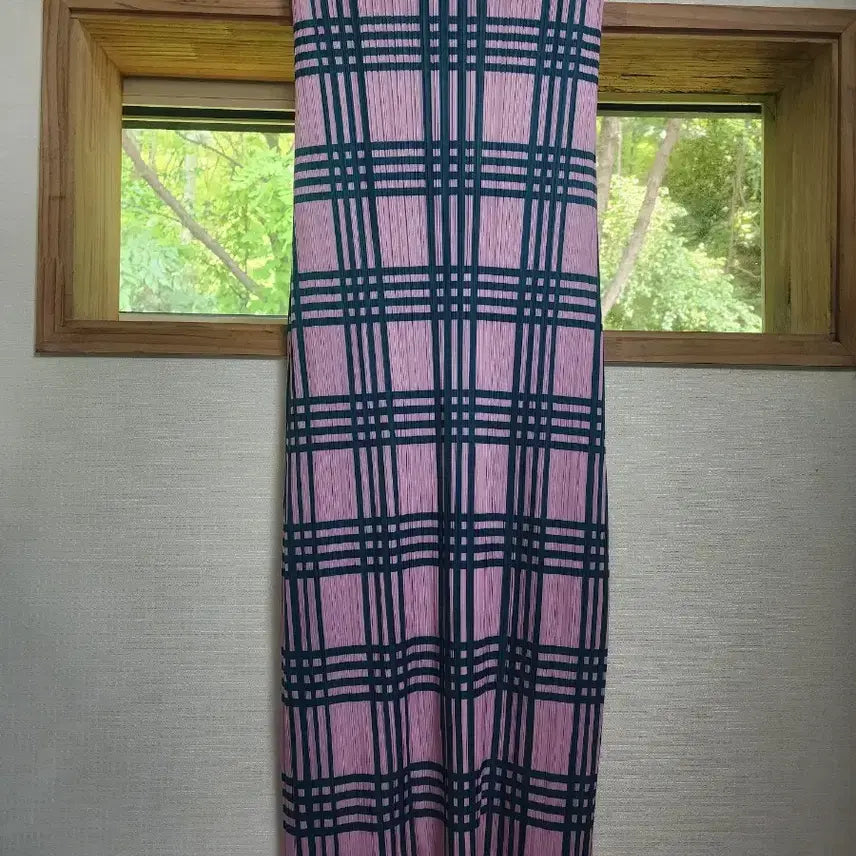 [BUNJANG] Pleated Sleeveless Maxi Dress / 플리츠 나시 롱원피스