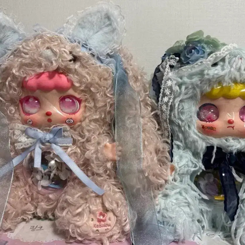 [BUNJANG] Kirby Duo 600 Doll Pink Bbo &amp; Sky Secret Bundle Set / 커비두600인형 (핑뽀.하늘시크릿 일괄) 무배