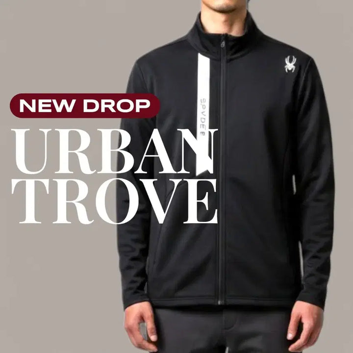 [BUNJANG] Spyder Performance Full Zip Training Jacket Black XL (105) / 스파이더 트레이닝 집업 블랙 XL 105