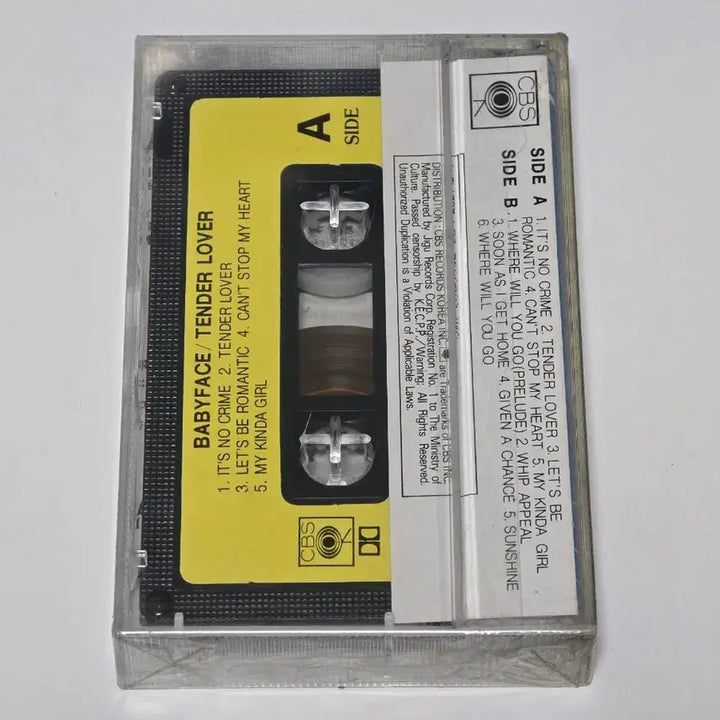 [BUNJANG] Babyface Tender Lover Cassette Tape (Sealed/Rare) / (미개봉/희귀) Babyface - Tender Lover 카세트 테이프