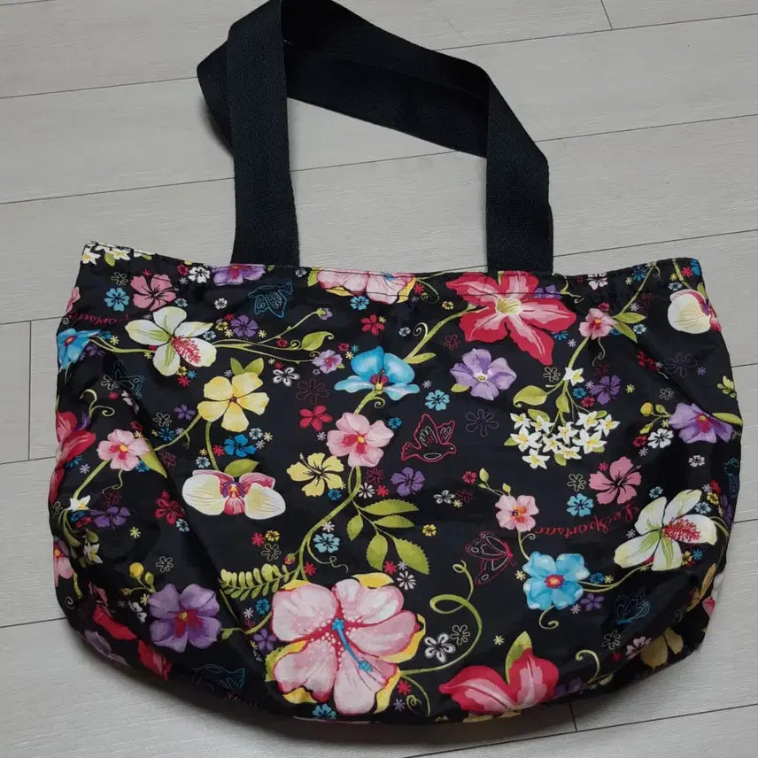 [BUNJANG] Lesportsac Flower Pattern Tote Bag / 레스포삭 플라워 패턴 토트백