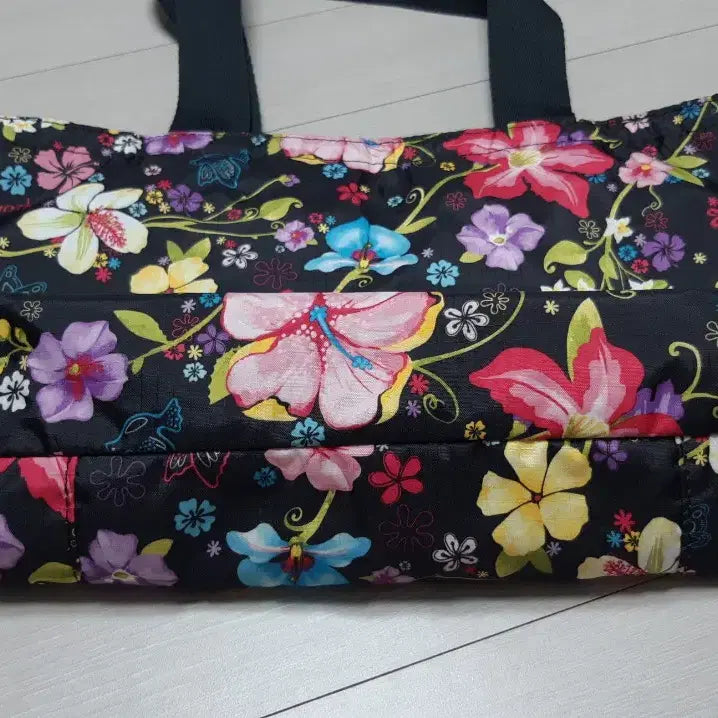 [BUNJANG] Lesportsac Flower Pattern Tote Bag / 레스포삭 플라워 패턴 토트백