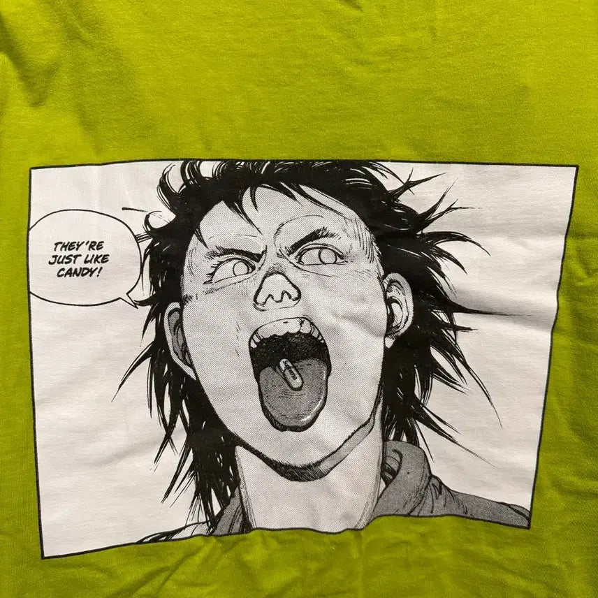 [BUNJANG] Supreme Akira T-Shirt Lime XL / 슈프림 아키라 티셔츠 라임xl