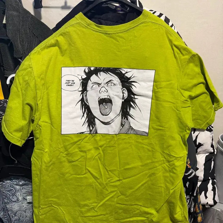 [BUNJANG] Supreme Akira T-Shirt Lime XL / 슈프림 아키라 티셔츠 라임xl