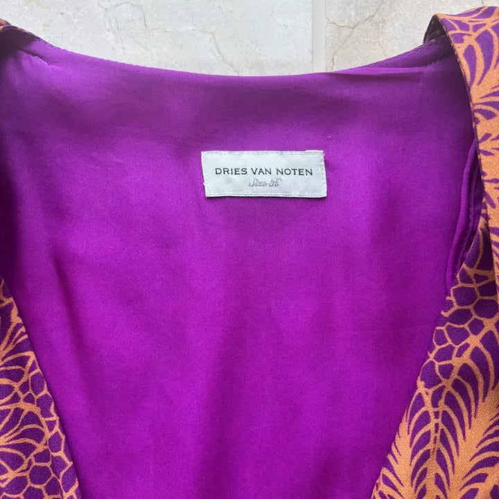 [BUNJANG] Dries Van Noten Wrap Dress / DRIES VAN NOTEN 드리스 반 노튼 랩 원피스 36
