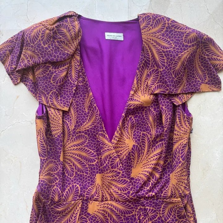 [BUNJANG] Dries Van Noten Wrap Dress / DRIES VAN NOTEN 드리스 반 노튼 랩 원피스 36