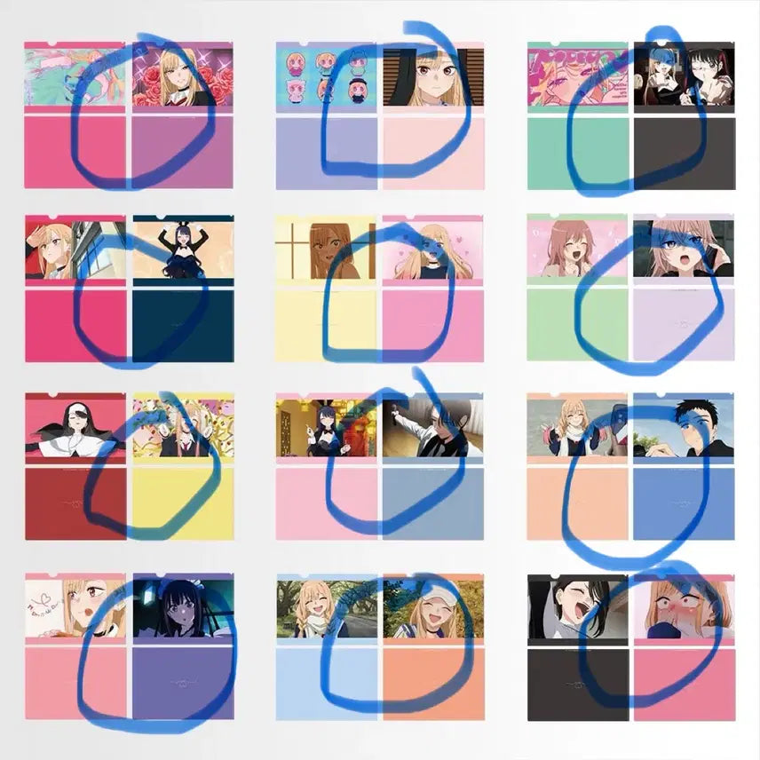[BUNJANG] My Dress-Up Darling Ichibansho G Prize Clear File Set (12 Types) / 비스크돌 g상 클리어파일 12종(일괄)풀세트 판매합니다 택포 3.3