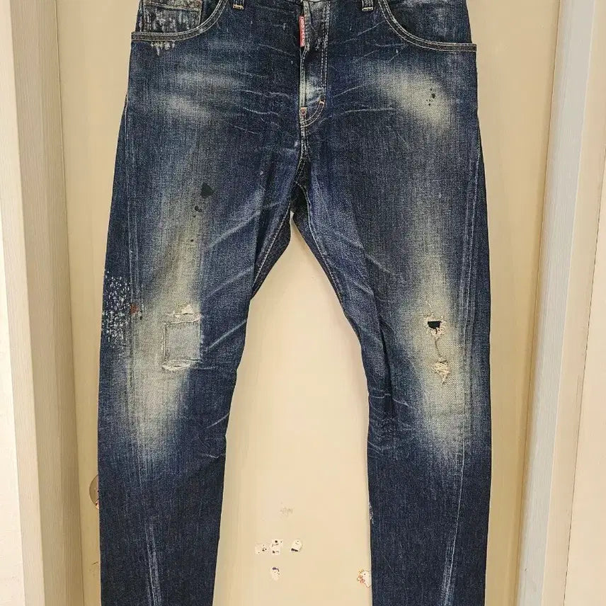 [BUNJANG] Dsquared2 Maple Kenny Washing Twist Jeans Size 46 / [정품] 디스퀘어드 디퀘 메이플 케니 워싱 트위스트진 46