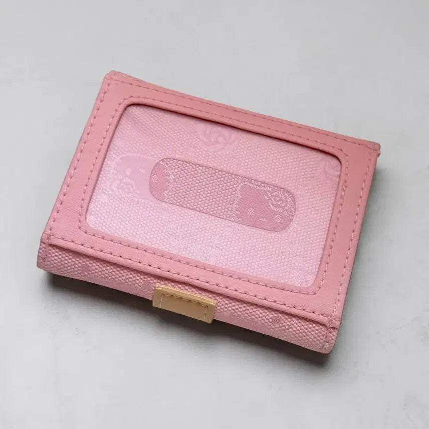 [BUNJANG] Sanrio Hello Kitty Jacquard Card Holder Wallet (2000s Vintage) / [미사용] 2000년 고전 산리오 헬로키티 자가드 카드 지갑
