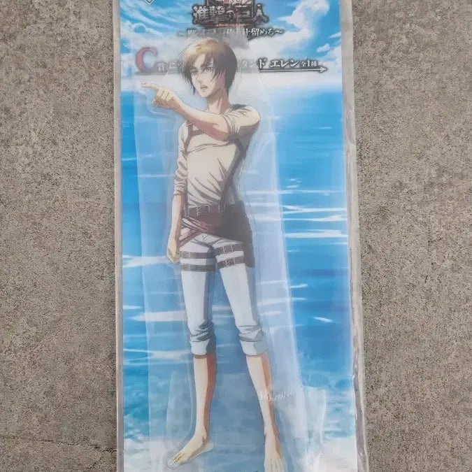 [BUNJANG] Bandai Attack on Titan Eren Acrylic Stand / 진격의 거인 엘런 아크릴 스탠드 Bandai