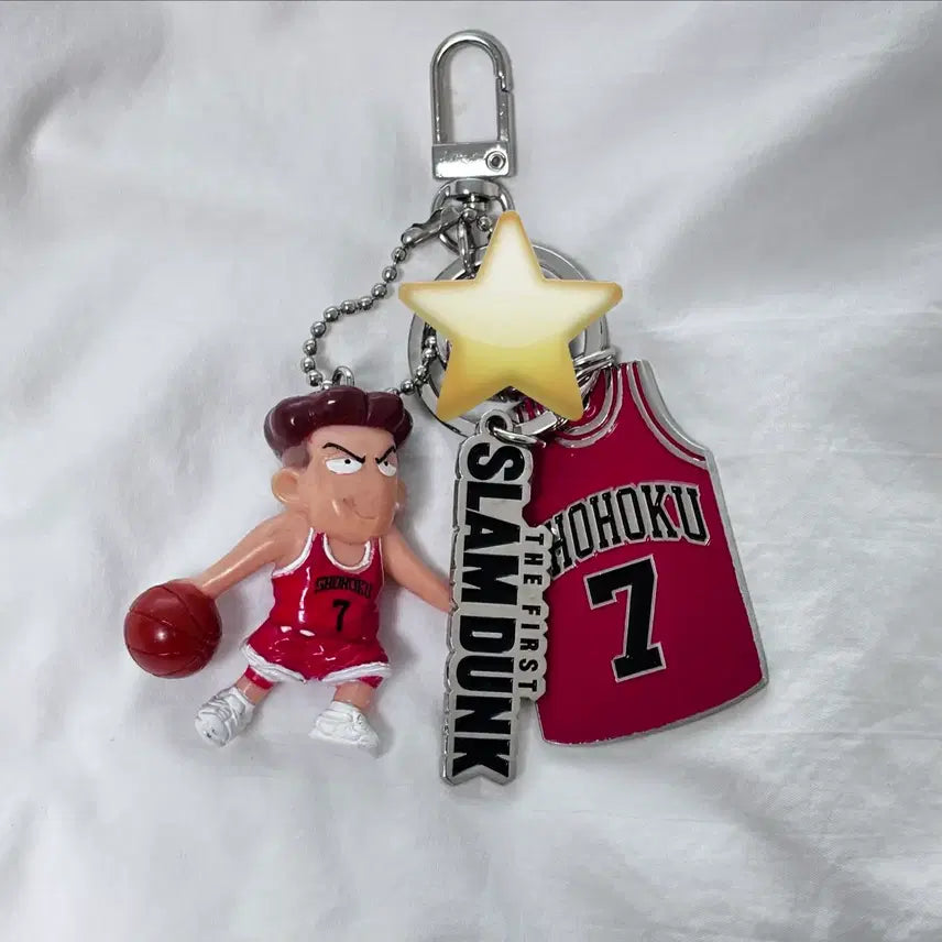 [BUNJANG] Slam Dunk Song Tae-seop Vintage Keychain Bundle Set / 슬램덩크 송태섭 고전 키링 일괄