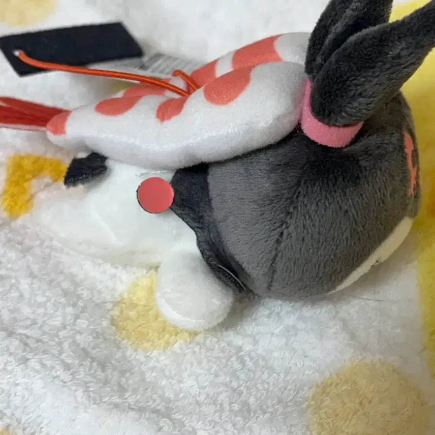 [BUNJANG] Kuromi Sushi Mascot Keychain / 쿠로미 후류 새우초밥 스시 마스코트 키링
