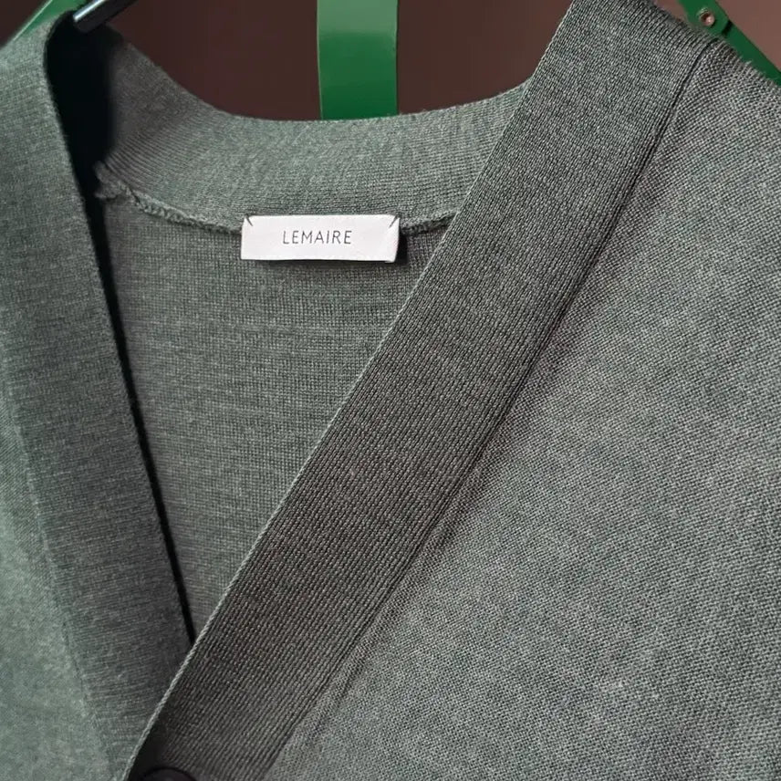 [BUNJANG] Lemaire Twisted Cardigan Ivy Green S / [S]르메르 트위스트 가디건 아이비 그린